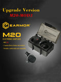 EARMOR M20 MOD4 Shooting Electronic Earplug Tactical Noise clearance Earplug